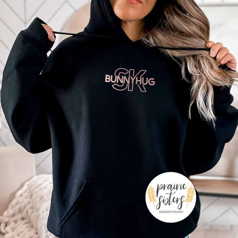 SK Bunnyhug Unisex Black Hoodie RG