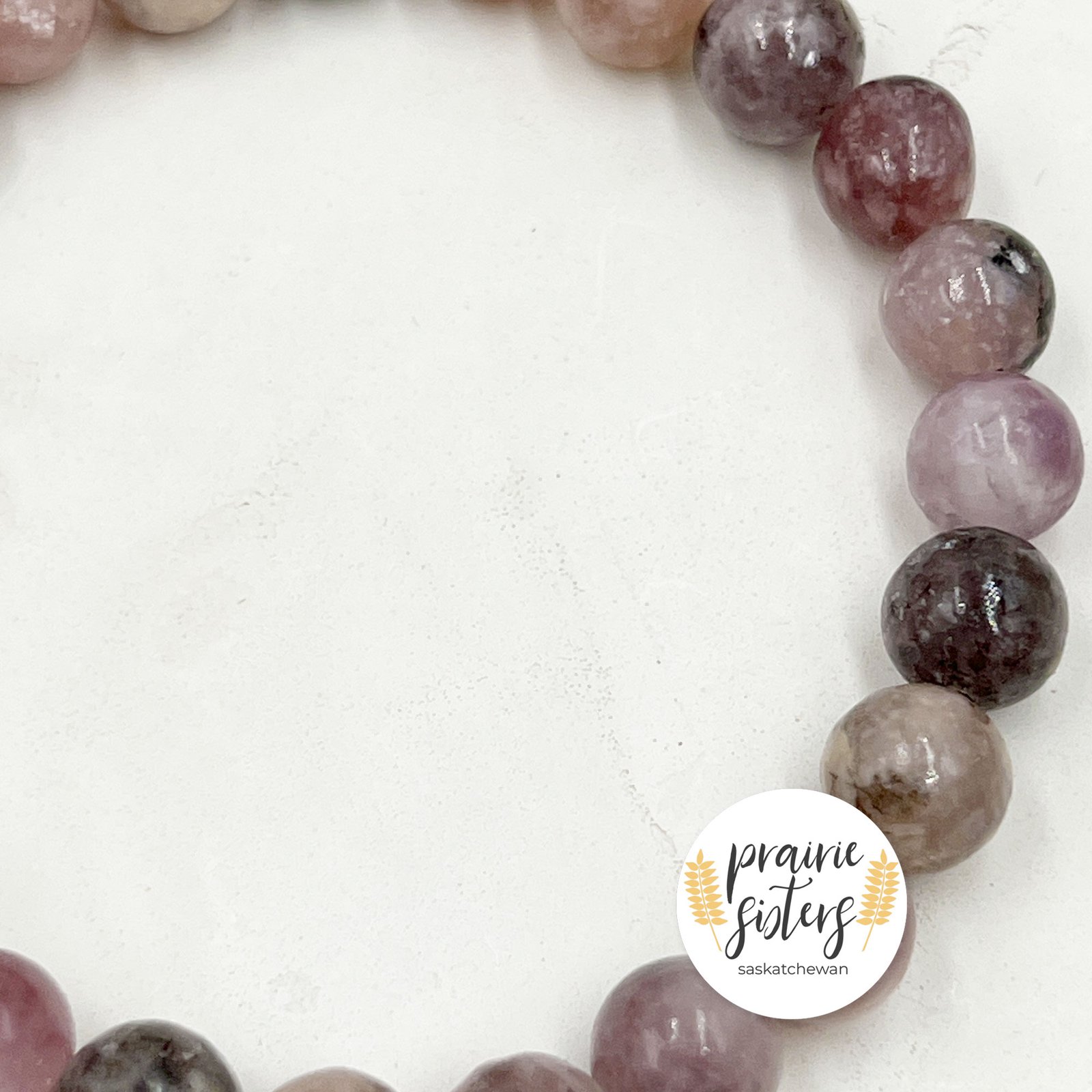 Purple Lepidolite Gemstone Bracelet - Image 3
