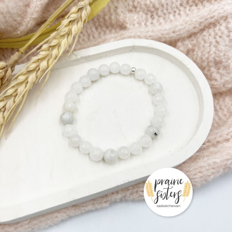 Rainbow Moonstone Gemstone Bracelet