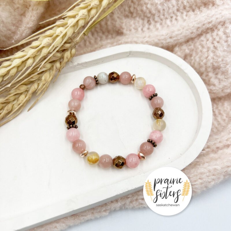 Rose Quartz Gemstone Bracelet