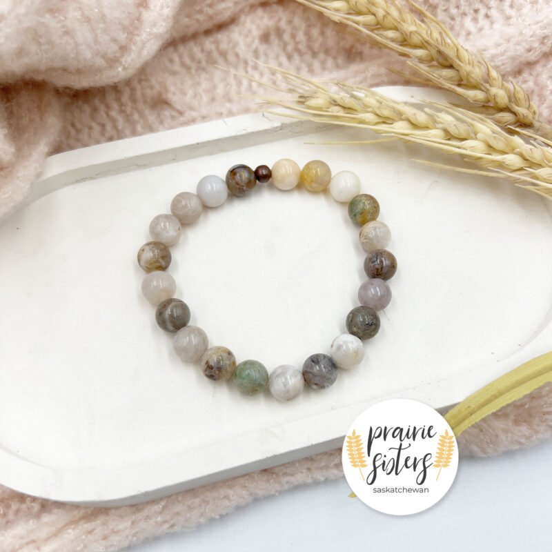 Natural Agate Gemstone Bracelet