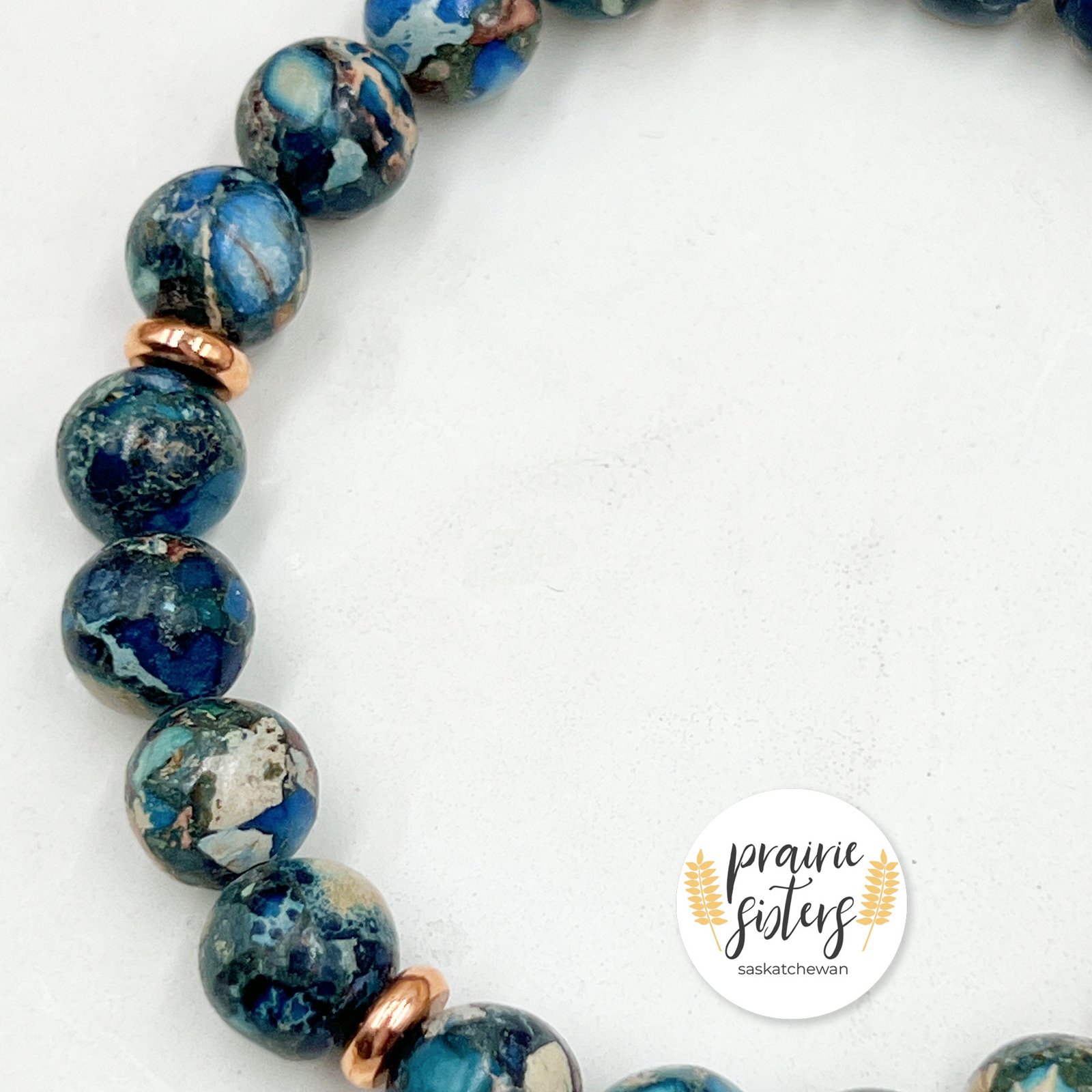 Imperial Jasper Gemstone Bracelet - Image 2
