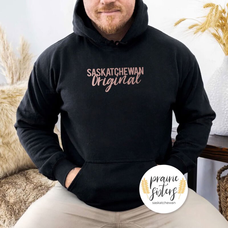 Saskatchewan Original Unisex Black Hoodie RG